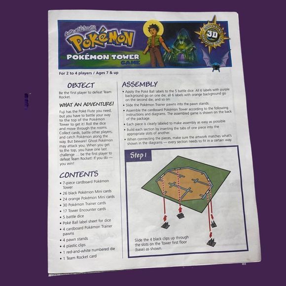 Pokémon Tower Game - 2000 - Milton Bradley - - Picture 4 of 7